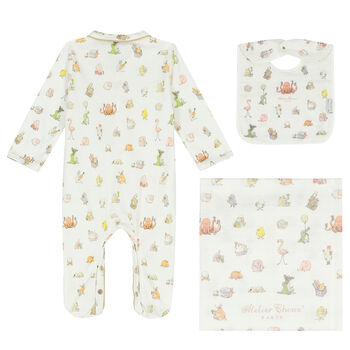 White Babygrow Gift Set